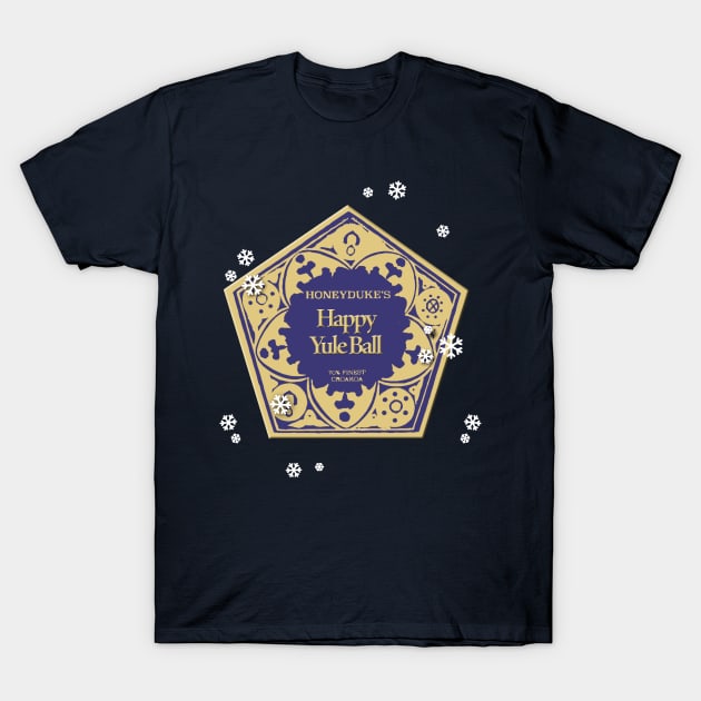 Happy Yule Ball - Wizarding Christmas T-Shirt by CottonGarb
